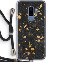 Terrazzo N°7: Samsung Galaxy S9 Plus Transparant Hoesje met koord
