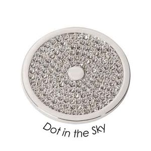 Quoins QMOA-04M-Z Dot in the sky staal zilverkleurig Medium