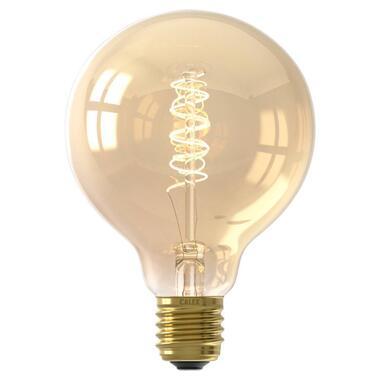 LED globelamp dimbaar - goudkleur - E27 - 5.5W - Leen Bakker