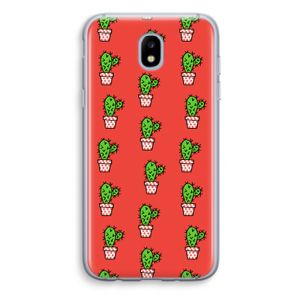 Mini cactus: Samsung Galaxy J5 (2017) Transparant Hoesje