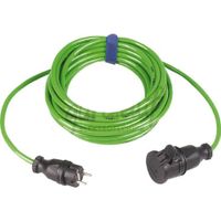 Verlengsnoer PUR kabel 3x1,5mm² 10m groen