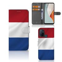 OnePlus Nord N100 | Bookstyle Case | Nederlandse Vlag