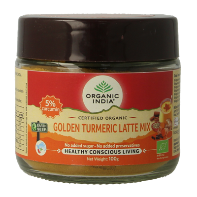 Organic India Golden turmeric latte mix 100 Gram