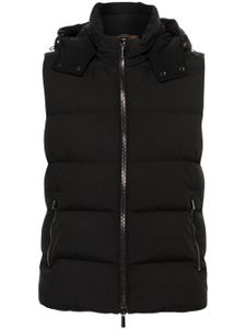 Moorer gilet matelassé Fire-SKT - Noir