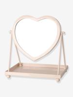 Make-up spiegel hart ROSE KNOCK DOWN rice lichtroze