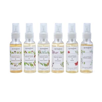 Aromafume Set Witte salie Smudge Spray- 6 x 50ml