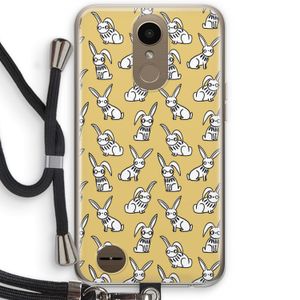 Haas: LG K10 (2017) Transparant Hoesje met koord