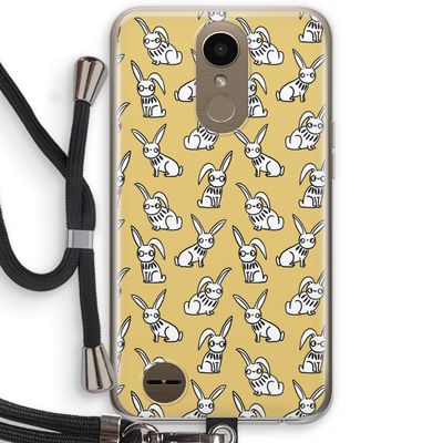 Haas: LG K10 (2017) Transparant Hoesje met koord
