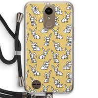 Haas: LG K10 (2017) Transparant Hoesje met koord