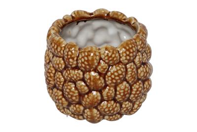 Decostar Countryfield Vaas ro Pine cone M bruin
