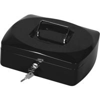 Q-CONNECT geldkoffer, 255 x 200 x 85 mm, zwart