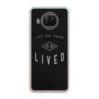 To be lived: Xiaomi Mi 10T Lite 5G Transparant Hoesje