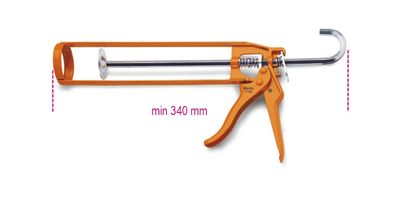 Beta Kitspuit gelakt metalen houder 1749 - 017490001