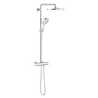 GROHE Rainshower SmartActive Regendoucheset Opbouw- hoofddouche 31cm - handdouche rond - chroom 26648000