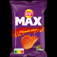 Lay&apos;s Max Flamin Hot Ribbel Chips 150 gr bij Jumbo