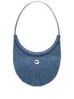 Coperni sac porté épaule Ring Swipe en jean - Bleu