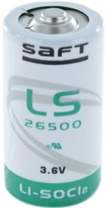 Saft LS 26500 lithium C batterij (3,6V)