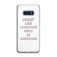Christian Grey: Samsung Galaxy S10e Transparant Hoesje