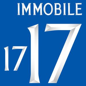 Immobile 17 (Officiële Italië Bedrukking 2023-2024)