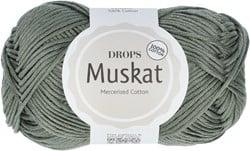 Drops Muskat Uni Colour 90 Moss Green