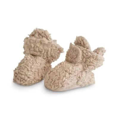 OUTLET Mushie Cozy babyslofjes Oatmeal-6-9 mnd OUTLET Mushie Cozy babyslofjes Oatmeal-6-9 mnd