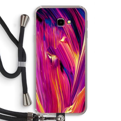 Phoenix: Samsung Galaxy J4 Plus Transparant Hoesje met koord