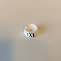 MB wit/zwart 5XL voor op kledinghanger