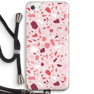 Terrazzo N°15: iPhone 5 / 5S / SE Transparant Hoesje met koord