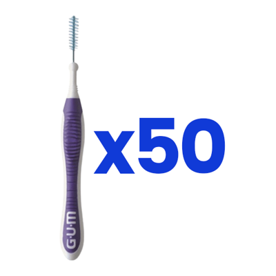 GUM Trav-Ler Ragers 1.2 mm paars - 50 stuks