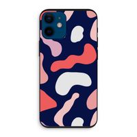 Memphis Shapes Pink: iPhone 12 mini Biologisch afbreekbaar hoesje