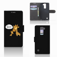 LG K8 Leuk Hoesje Giraffe - thumbnail