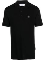 Philipp Plein polo à patch logo - Noir - thumbnail