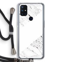 Biggest stripe: OnePlus Nord N10 5G Transparant Hoesje met koord