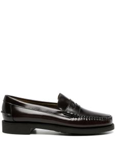 Sebago mocassins en cuir à entaille penny - Marron