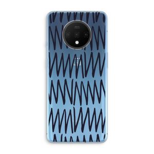 Marrakech Zigzag: OnePlus 7T Transparant Hoesje