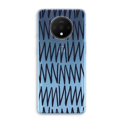 Marrakech Zigzag: OnePlus 7T Transparant Hoesje