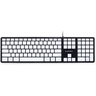 Gembird Slimline Chocolate Keyboard