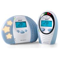 Alecto DBX-88 ECO - Full Eco DECT babyfoon met display, wit/blauw - thumbnail