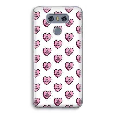 GIRL POWER: LG G6 Transparant Hoesje