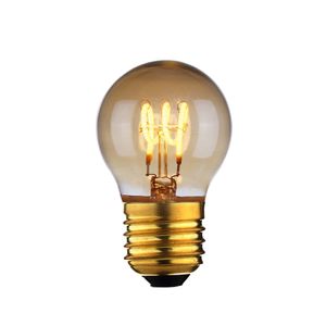 Highlight Lamp LED E27 kogel 4W 120 LM 2200K Dimbaar amber