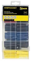 Krimpkous assortimentsdoos 120 delig gekleurd 45mm - 4141003