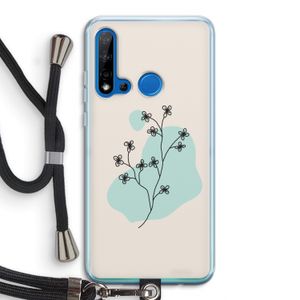 Love your petals: Huawei P20 Lite (2019) Transparant Hoesje met koord