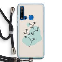 Love your petals: Huawei P20 Lite (2019) Transparant Hoesje met koord