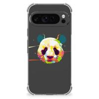 Google Pixel 9 Pro XL Stevig | Bumper Hoesje | Panda Color
