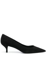 Stuart Weitzman escarpins Stuart 50 mm en daim - Noir - thumbnail