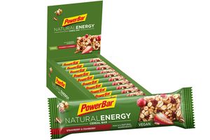 PowerBar Natural Energy Aardbei Cranberry Energiereep (24 Stuks)