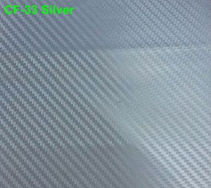 3D Carbonfolie 152x200cm Zilver, zelfklevend EU407933
