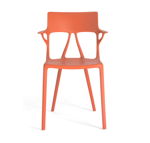 Kartell A.I. eetkamerstoel oranje