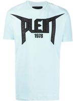 Philipp Plein t-shirt à patch logo 1978 - Bleu