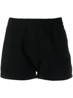 Alexander Wang short de sport en coton mélangé - Noir